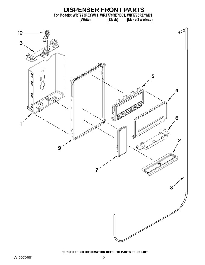 Diagram for WRT779REYB01