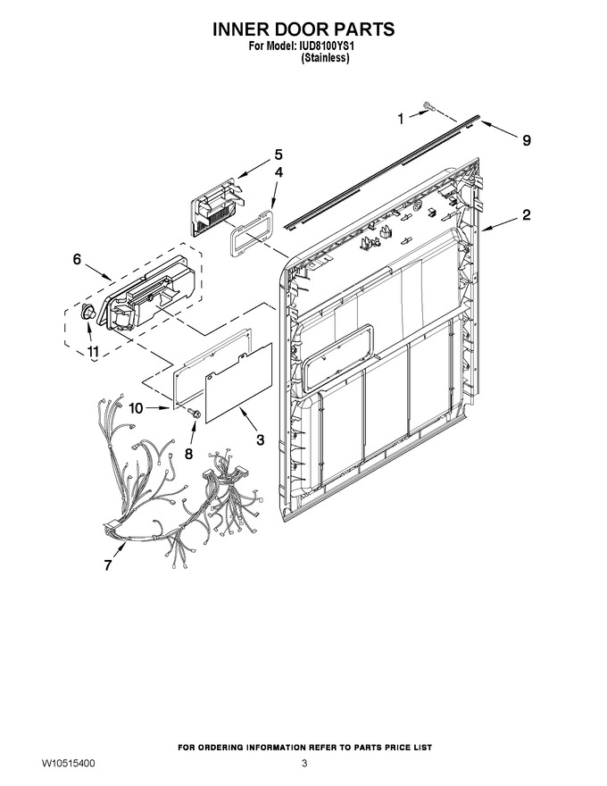 Diagram for IUD8100YS1