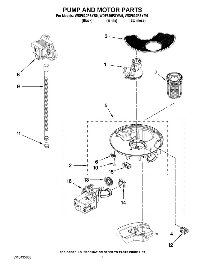 Diagram for WDF530PSYM0