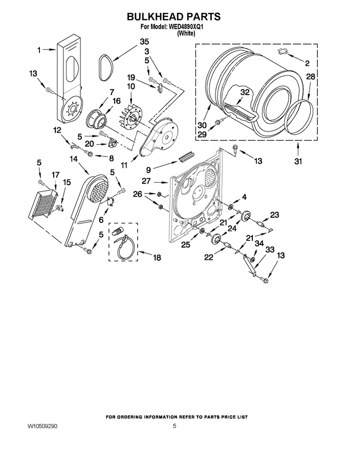 Diagram for WED4890XQ1