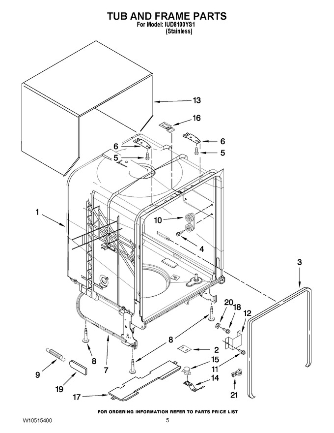 Diagram for IUD8100YS1