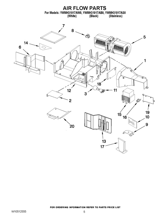 Diagram for YWMH31017AW0