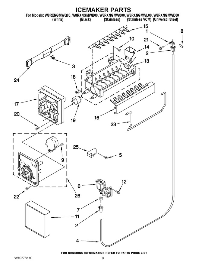 Diagram for W8RXNGMWB00