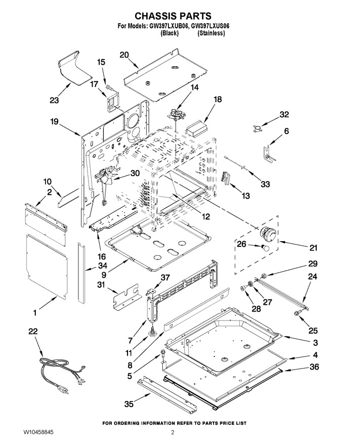 Diagram for GW397LXUS06