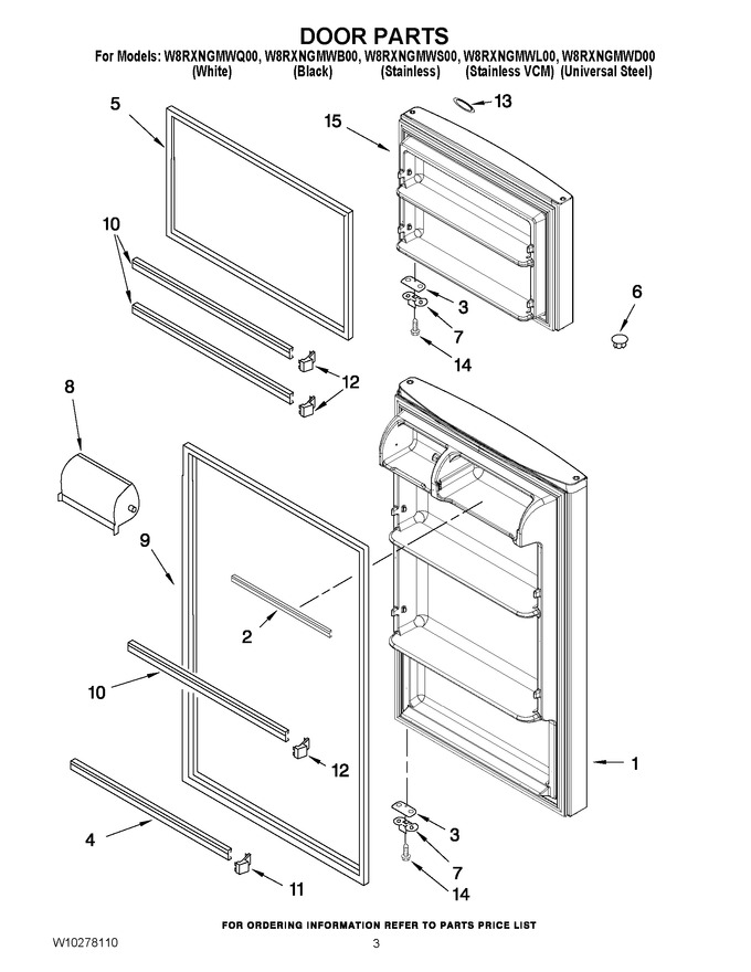 Diagram for W8RXNGMWL00