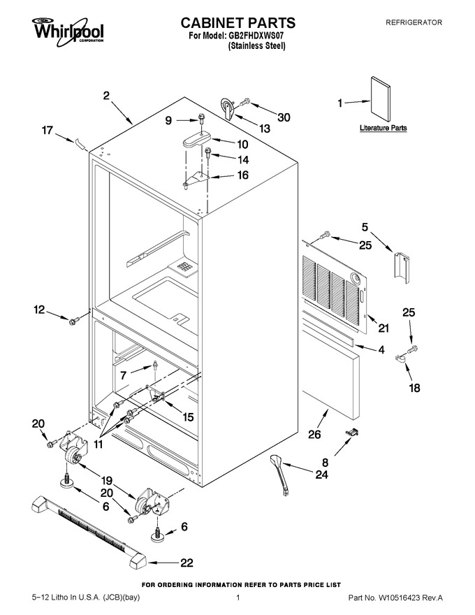 Diagram for GB2FHDXWS07