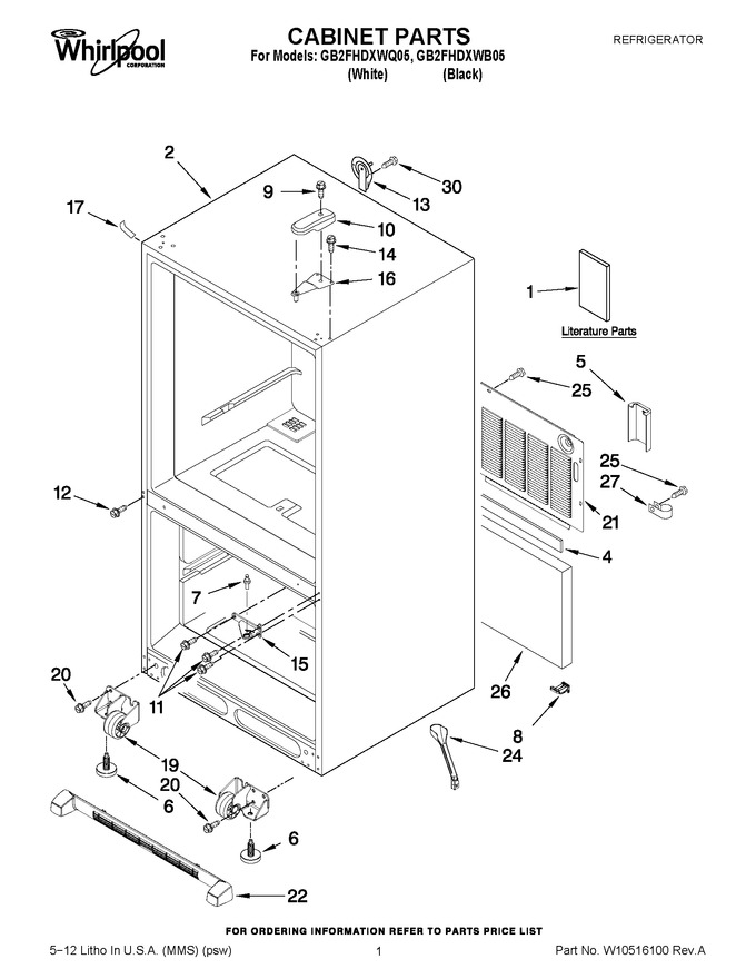Diagram for GB2FHDXWB05