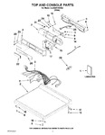 Diagram for 01 - Top And Console Parts