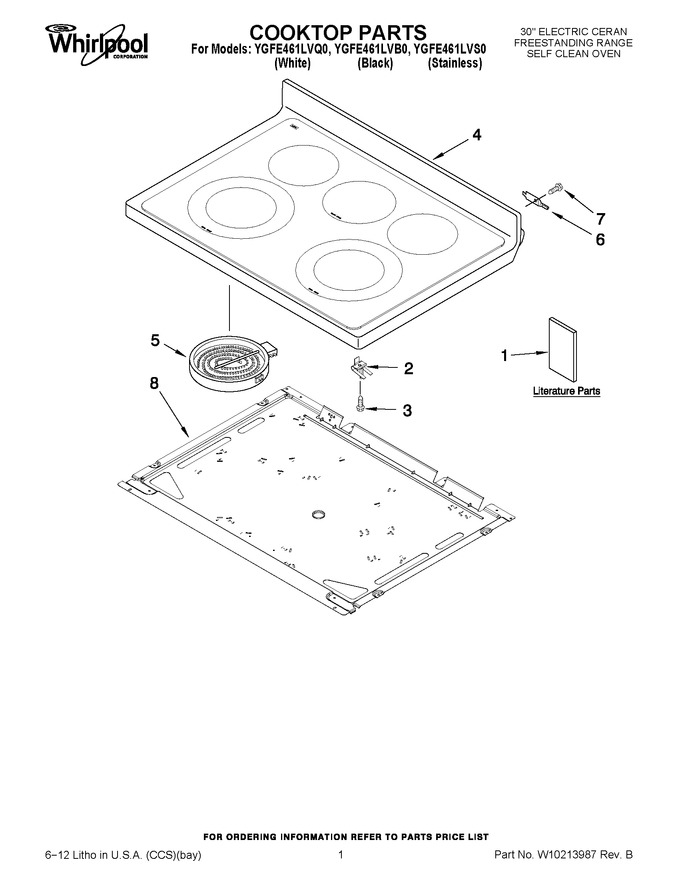 Diagram for YGFE461LVS0