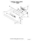 Diagram for 05 - Control Panel Parts