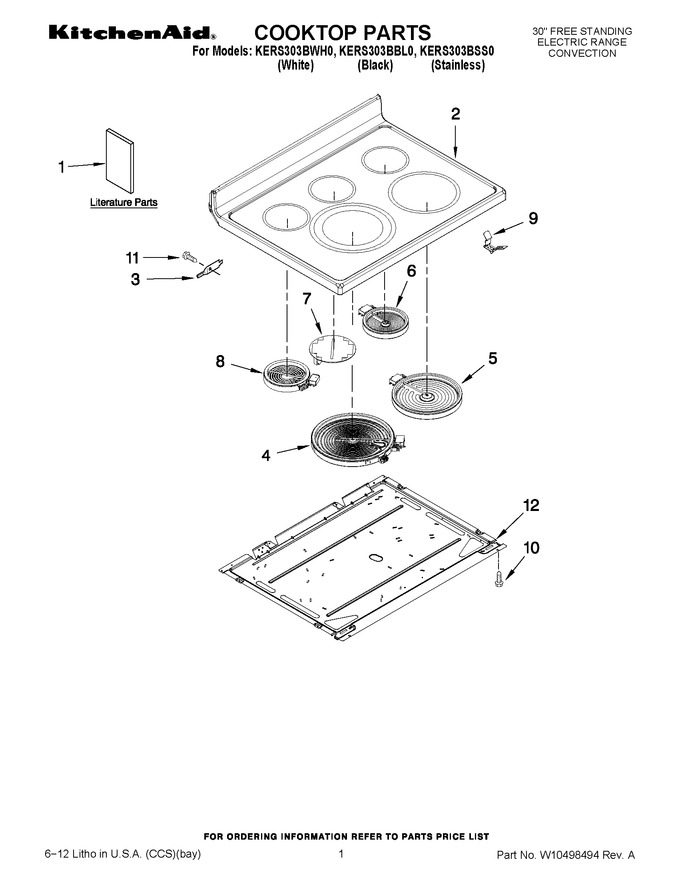 Diagram for KERS303BWH0