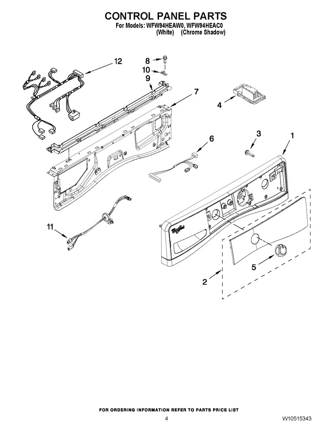Diagram for WFW94HEAC0