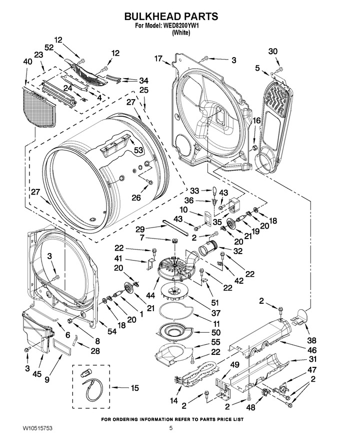Diagram for WED8200YW1
