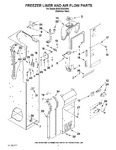 Diagram for 07 - Freezer Liner And Air Flow Parts