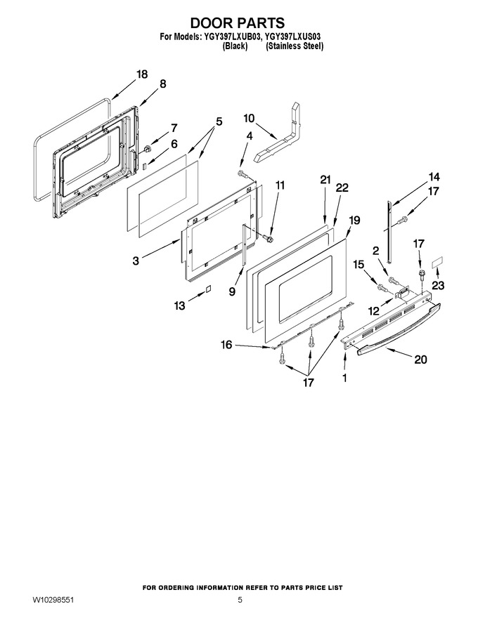 Diagram for YGY397LXUS03