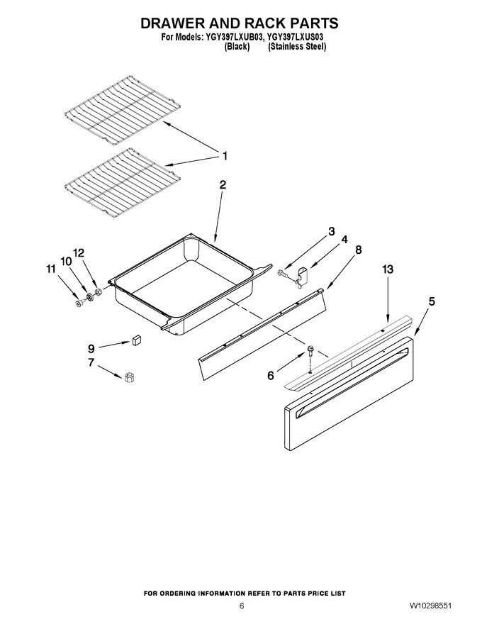 Diagram for YGY397LXUS03