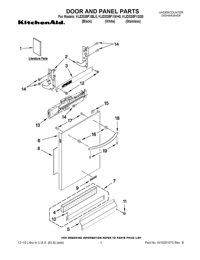 Diagram for KUDS35FXSS0