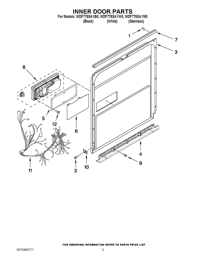 Diagram for WDF775SAYW0