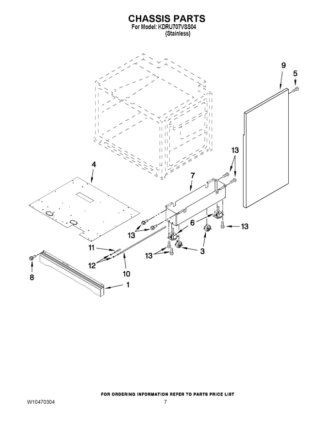 Diagram for KDRU707VSS04