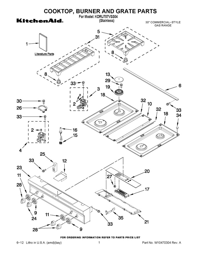 Diagram for KDRU707VSS04