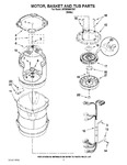 Diagram for 03 - Motor, Basket And Tub Parts