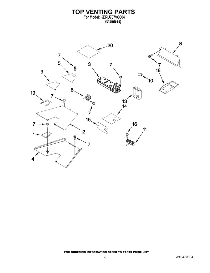 Diagram for KDRU707VSS04