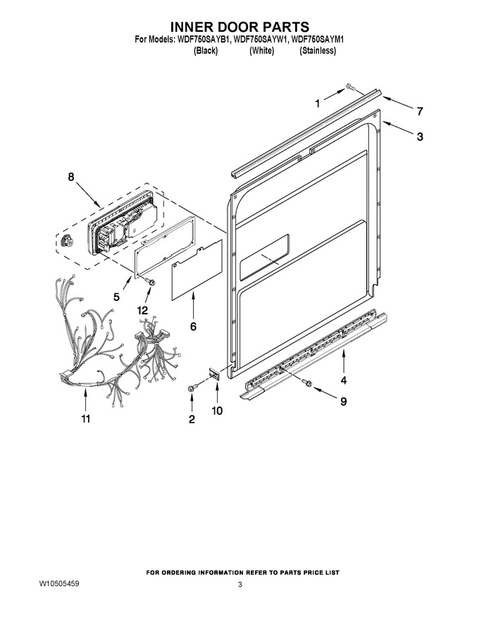 Diagram for WDF750SAYM1