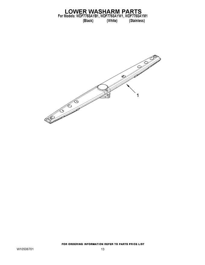 Diagram for WDF775SAYB1