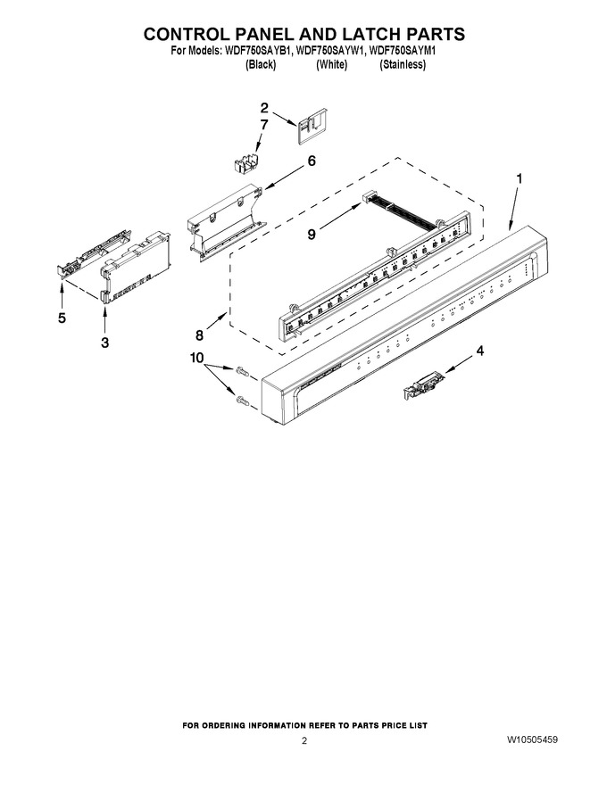 Diagram for WDF750SAYM1