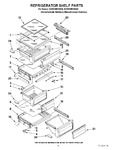 Diagram for 03 - Refrigerator Shelf Parts