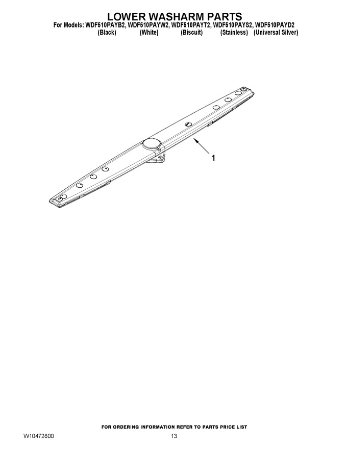 Diagram for WDF510PAYB2