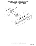Diagram for 02 - Control Panel And Latch Parts