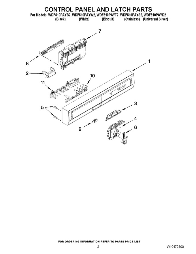 Diagram for WDF510PAYB2