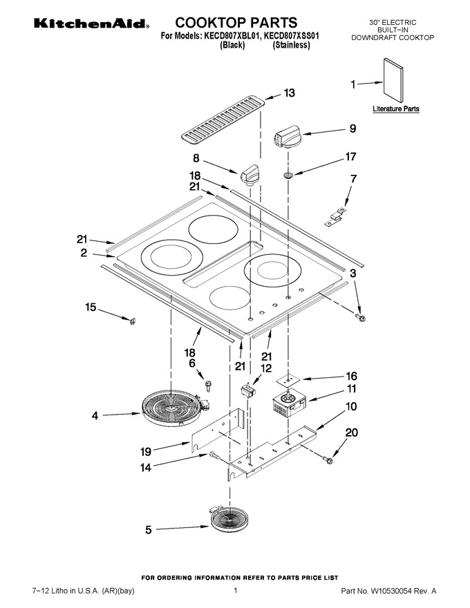 Diagram for KECD807XBL01
