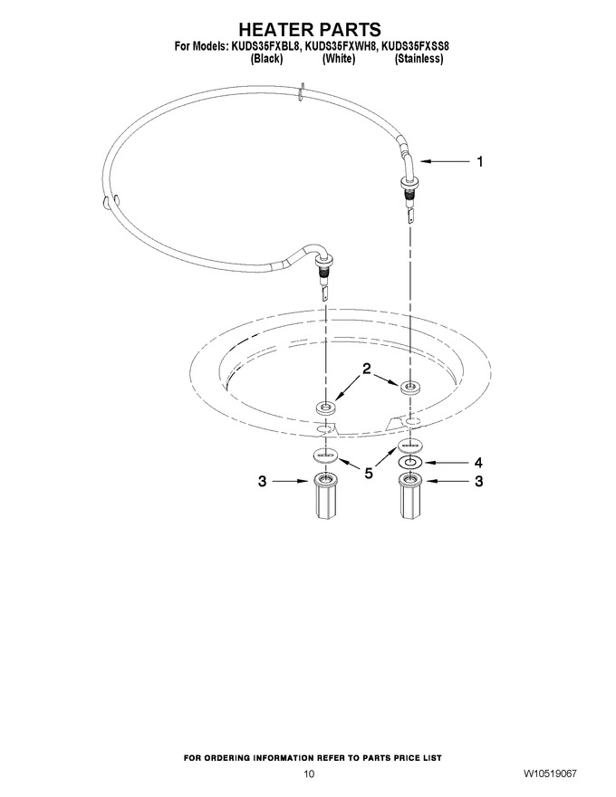 Diagram for KUDS35FXBL8