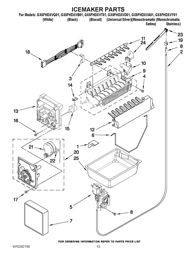 Diagram for GX5FHDXVD01