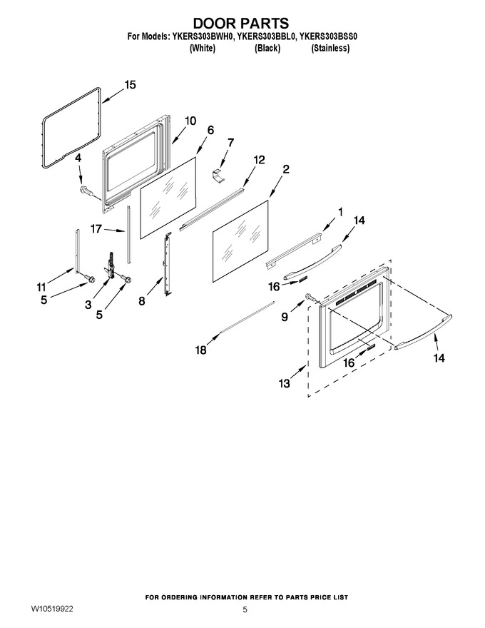 Diagram for YKERS303BWH0