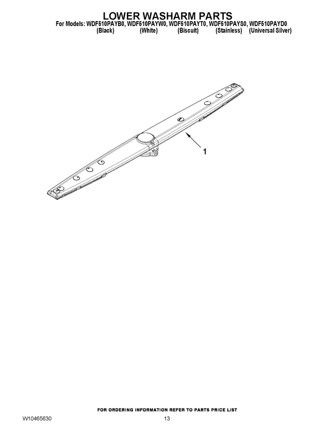 Diagram for WDF510PAYT0