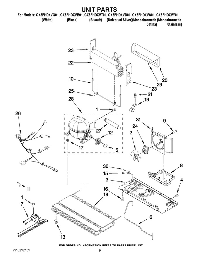 Diagram for GX5FHDXVY01
