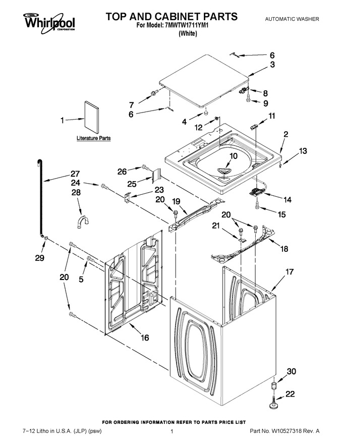 Diagram for 7MWTW1711YM1