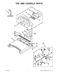 Diagram for 01 - Top And Console Parts