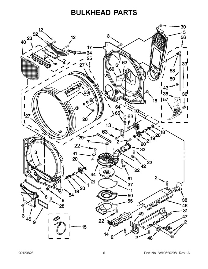 Diagram for YWED8800YW1