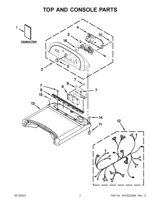 Diagram for YWED8800YC1