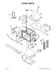 Diagram for 01 - Oven Parts