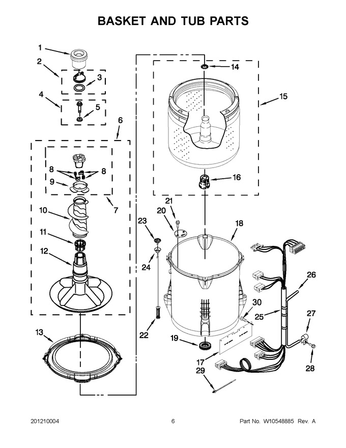 Diagram for 7MWTW1502AW1