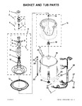 Diagram for 03 - Basket And Tub Parts