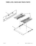 Diagram for 11 - Third Level Rack And Track Parts