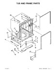 Diagram for 05 - Tub And Frame Parts