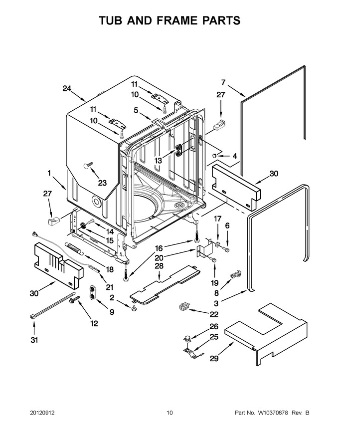 Diagram for KUDE70FXPA0