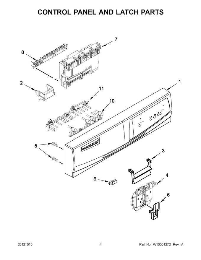 Diagram for WDP350PAAW0